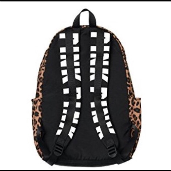 VS PINK Leopard / Cheetah Print Design Backpack - Picture 2 of 4